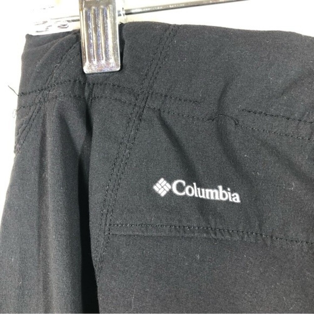 Columbia Just Right Woven Knee Pant Cropped Black 6 - Picture 10 of 11